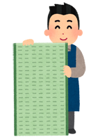 畳屋のイラスト